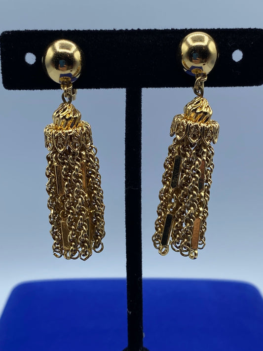 Monet Tassel Clip Ons