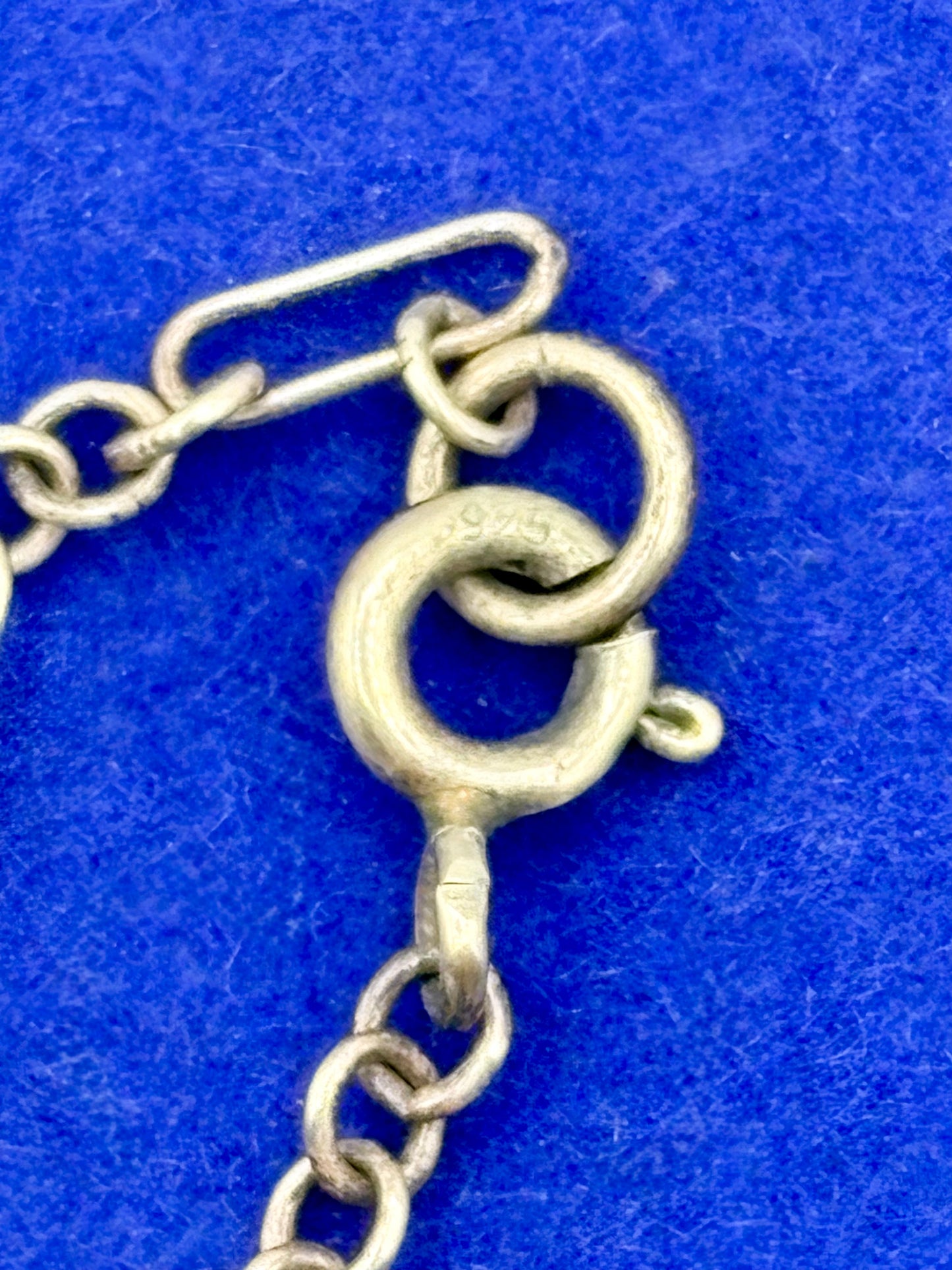 Sterling Silver Santa Catarina Southwestern Turquoise Jackalope Necklace