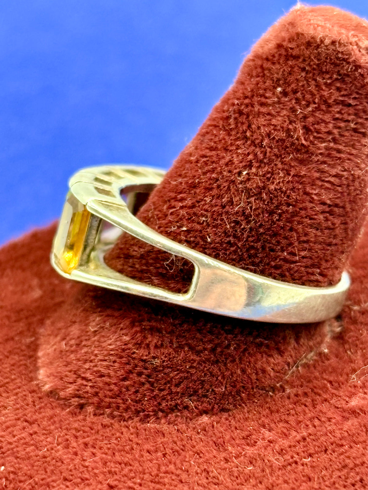 Sterling Silver Multi Gemstone Ring