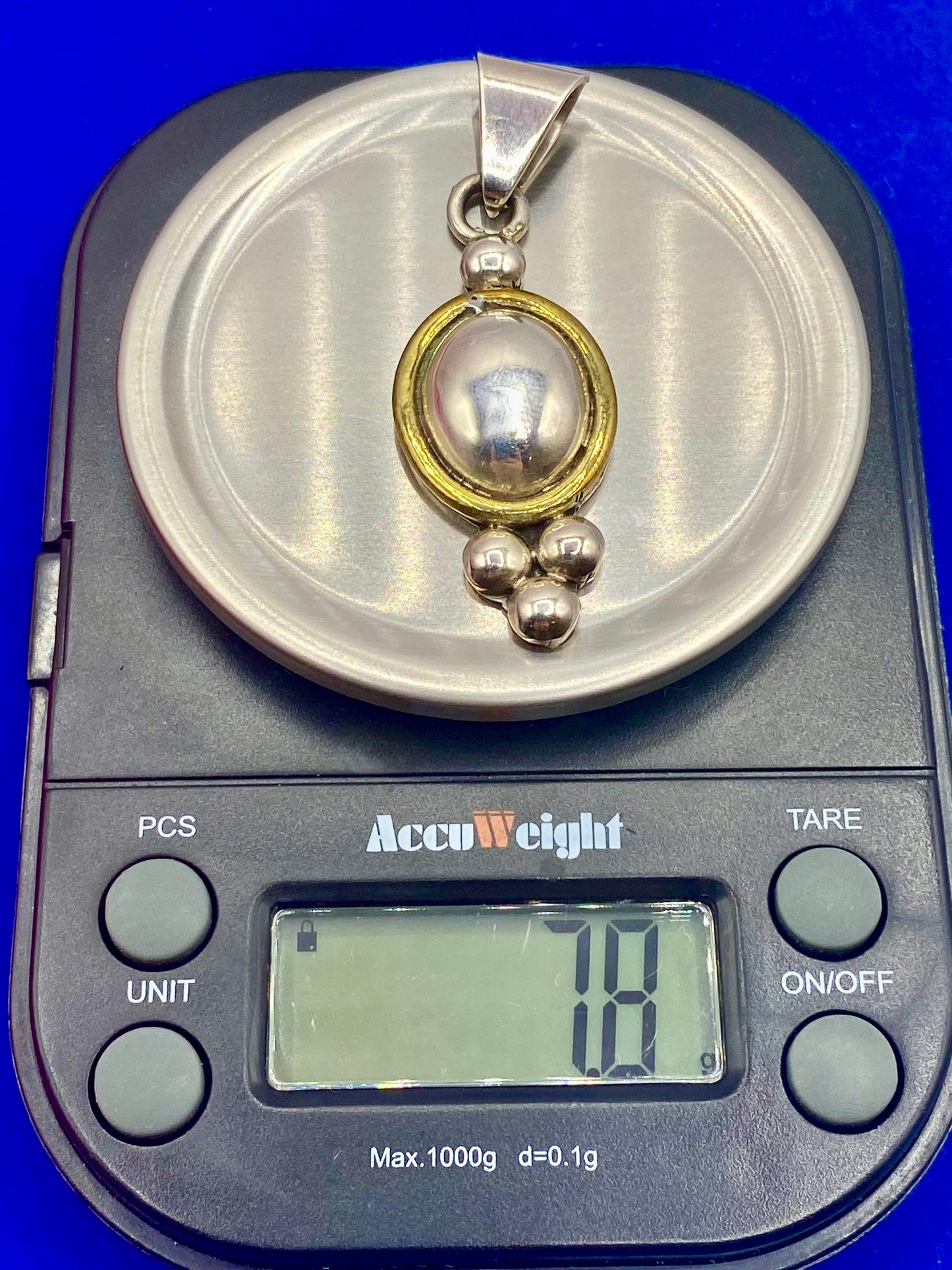 Mexico Sterling Silver Pendant