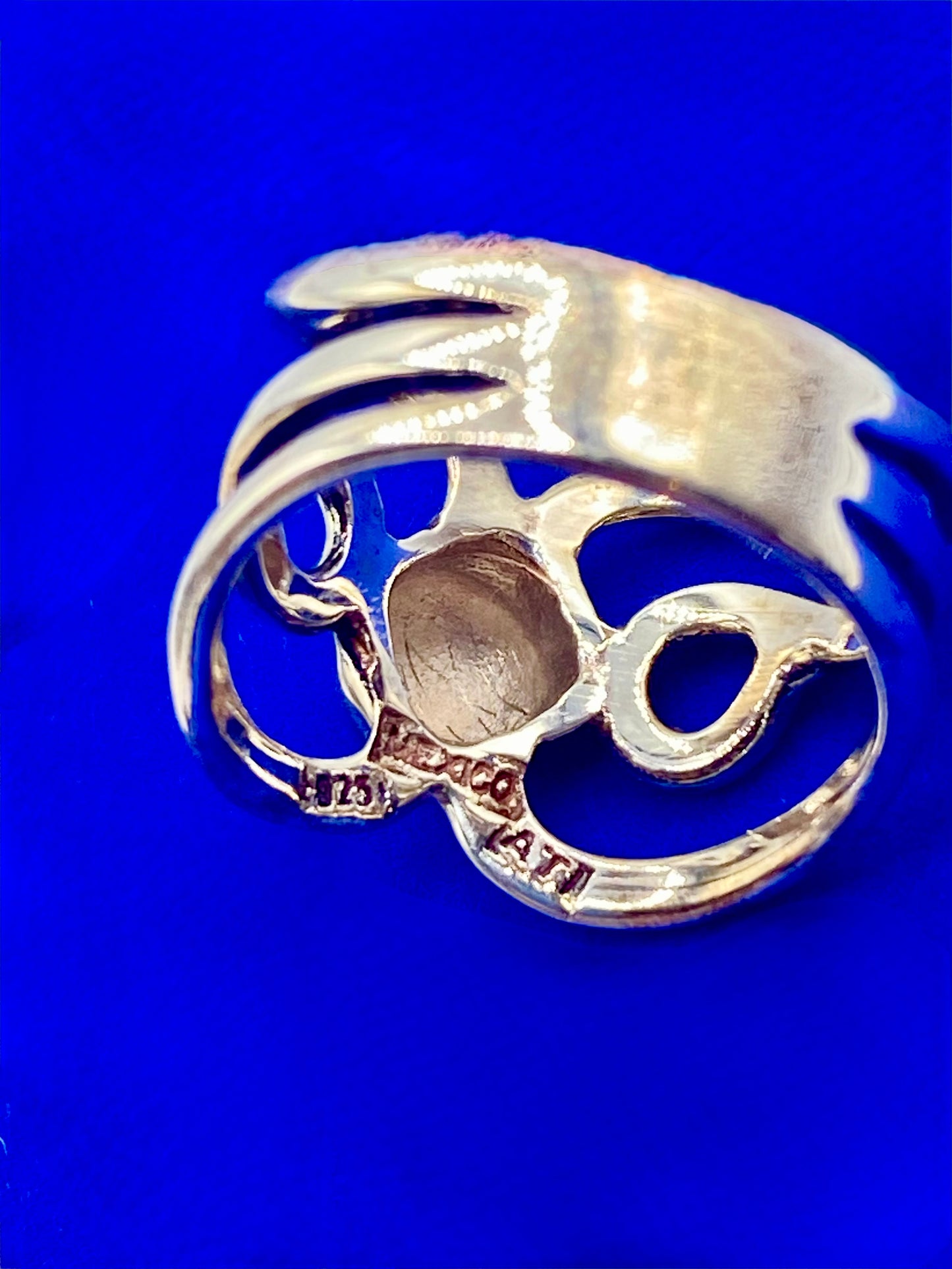 Sterling Silver ATI Mexico Circle Ring