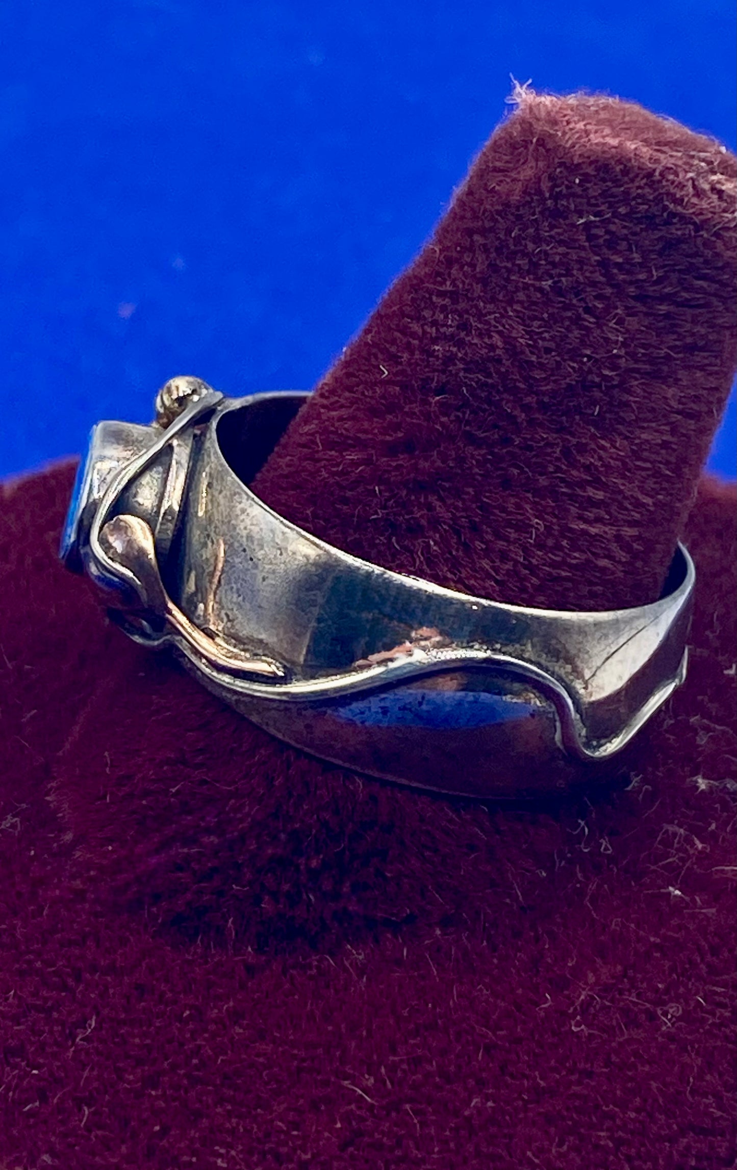 Sterling Silver Opal Artisan Ring