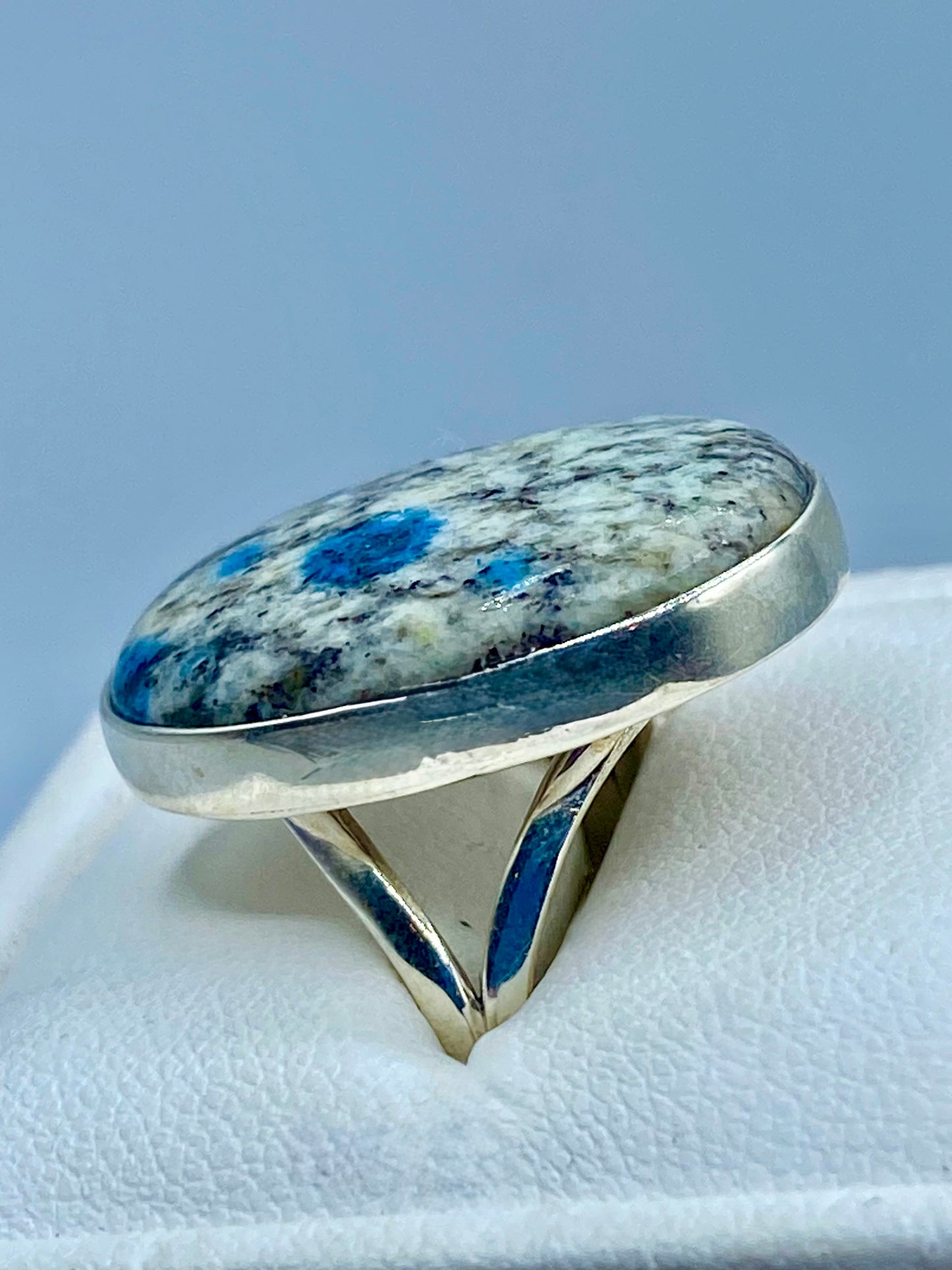 Sterling Silver K2 Jasper Ring