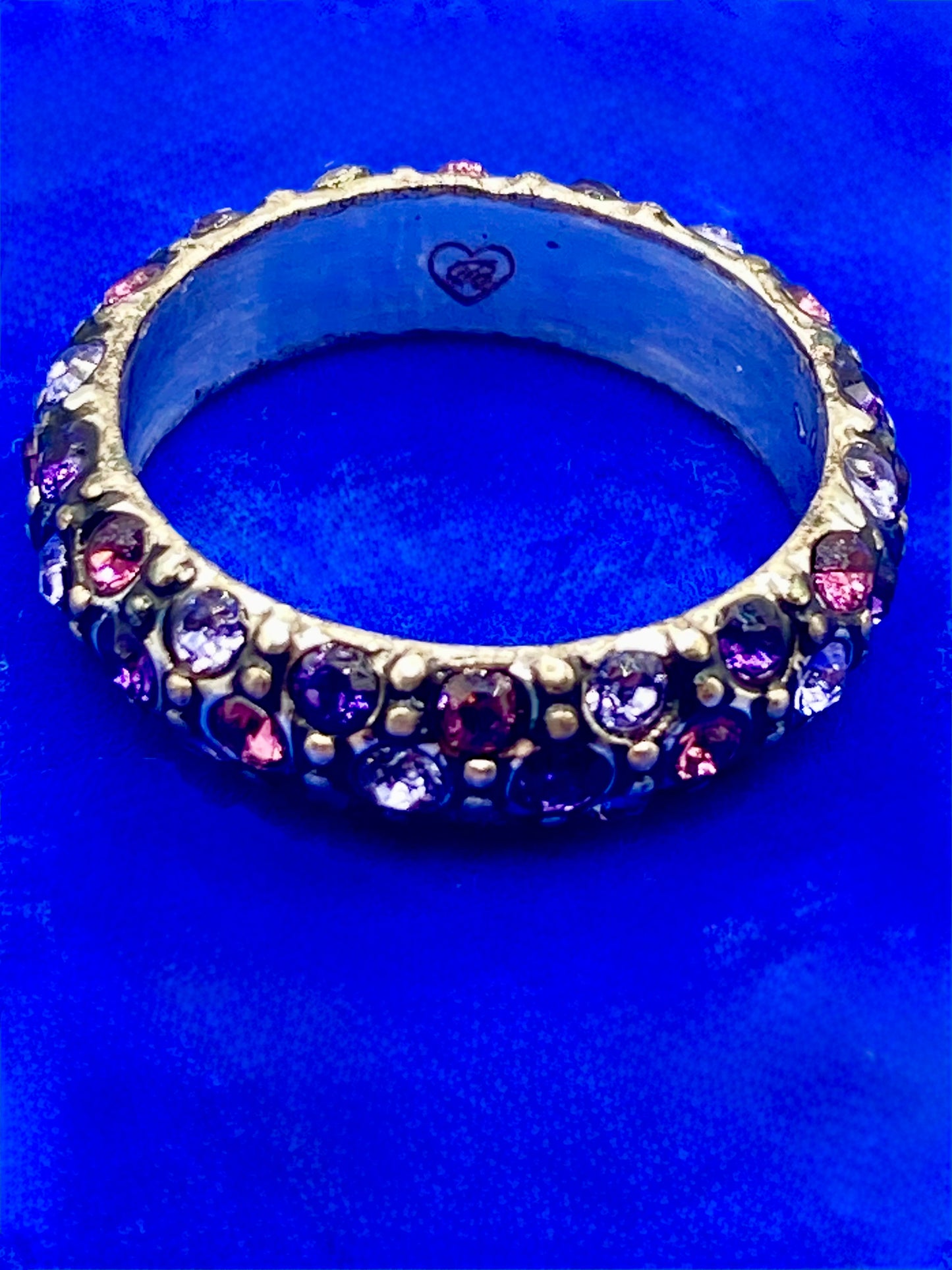 Brighton Silver Tone “Crystal Voyage” Ring
