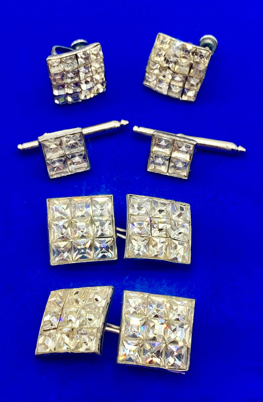 Vintage Art Deco Style Jewelry Set