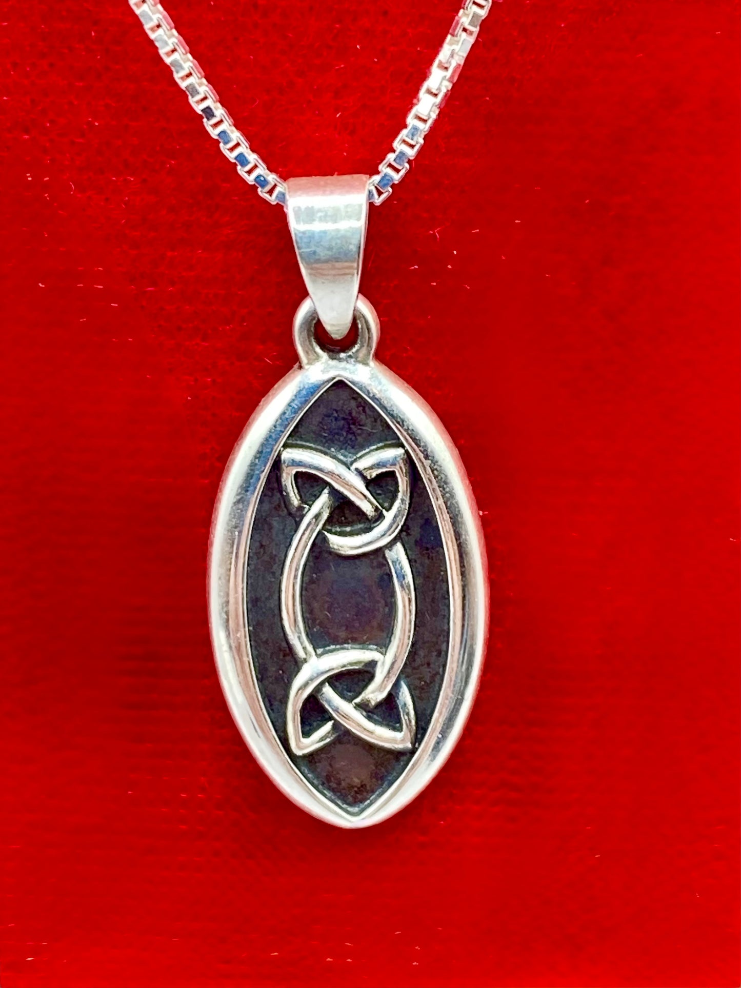 Sterling Silver Celtic Knot Necklace