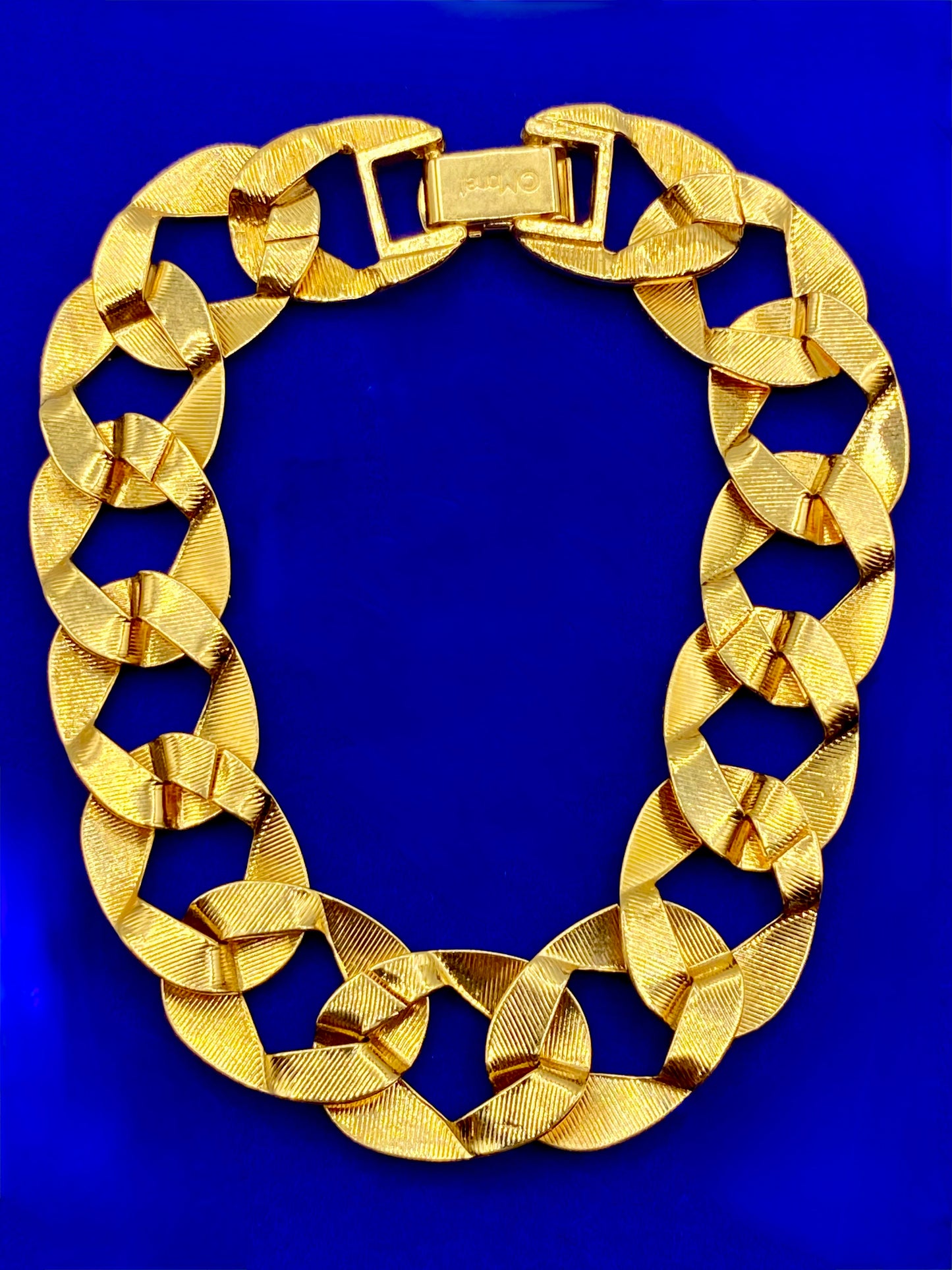 Vintage Gold Tone Monet Link Bracelet