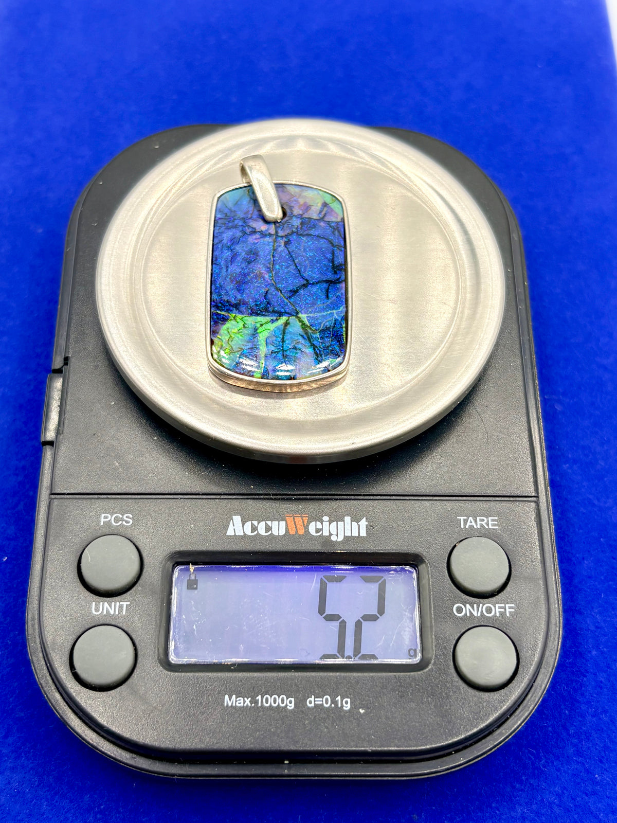 Sterling Silver Opal Pendant