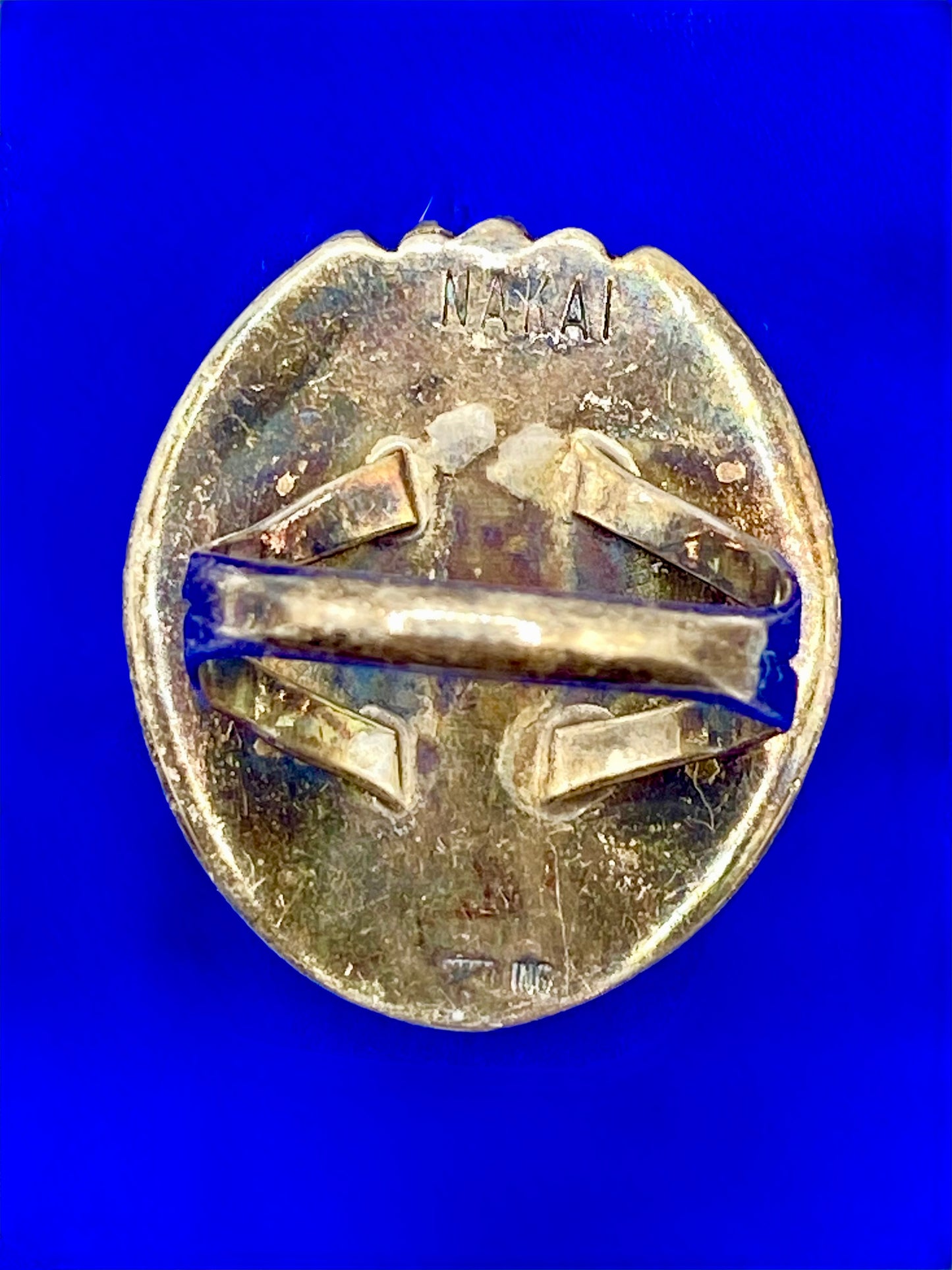 Sterling Silver Nakai Native Abalone Ring