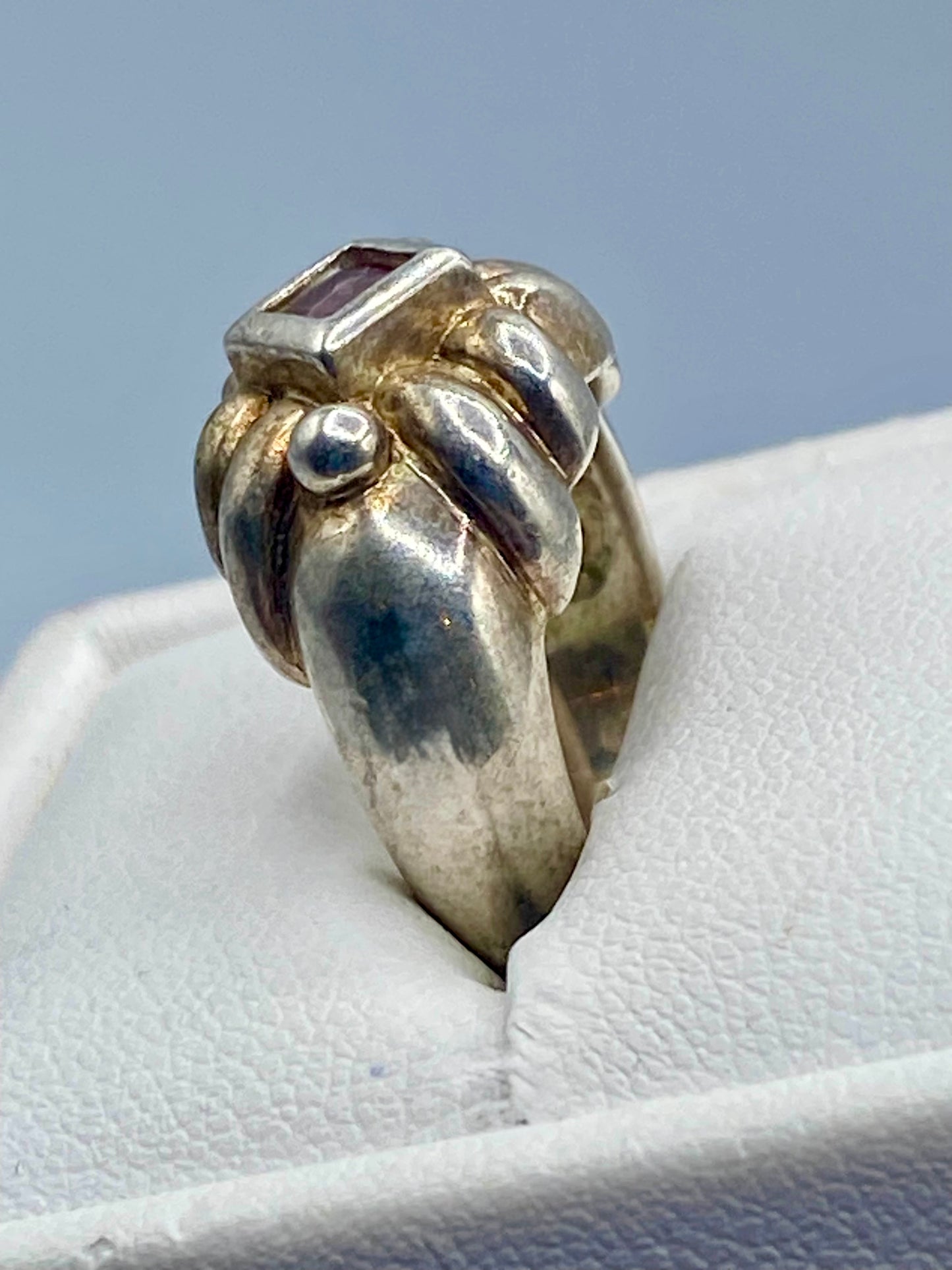 Sterling Silver Amethyst Ring