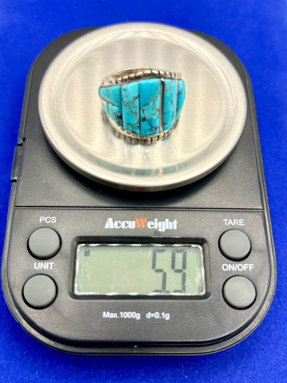 Sterling Silver Southwestern Turquoise Ring