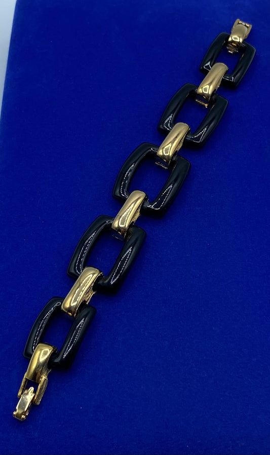 Monet Panther Link Bracelet