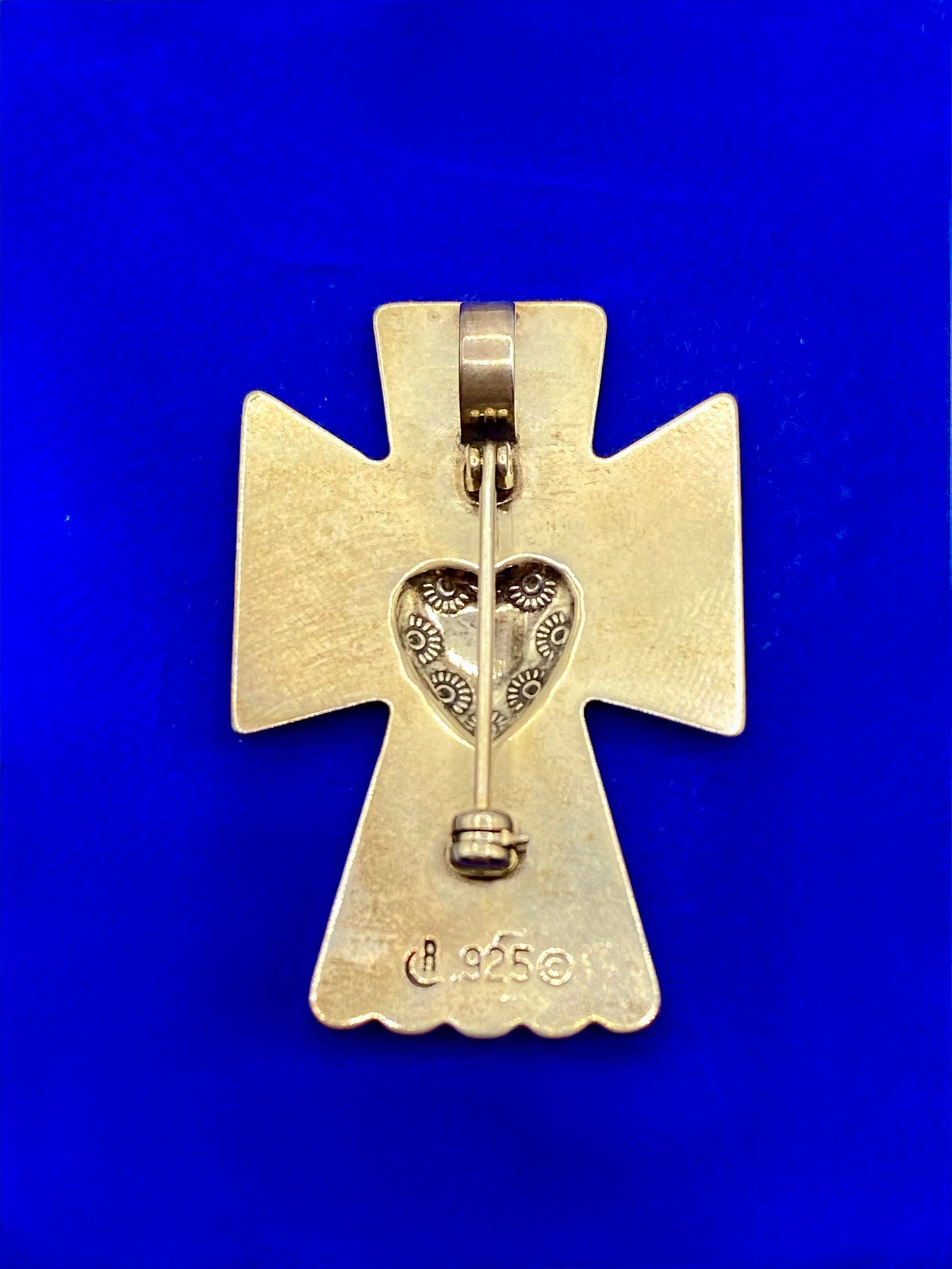 Sterling Silver Carolyn Pollack Relios Angel Brooch