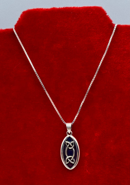 Sterling Silver Celtic Knot Necklace