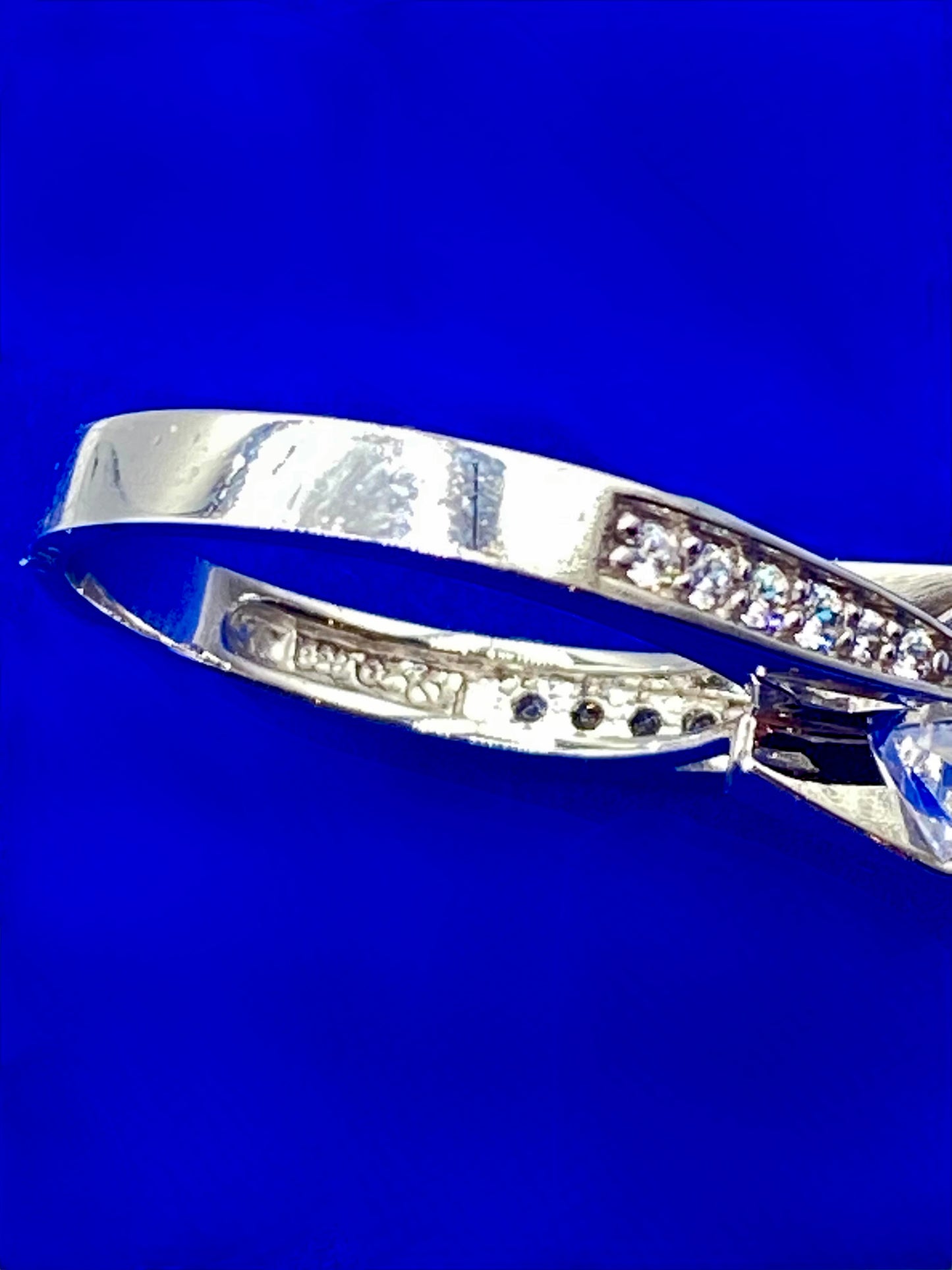 Sterling Silver Round CZ Ring