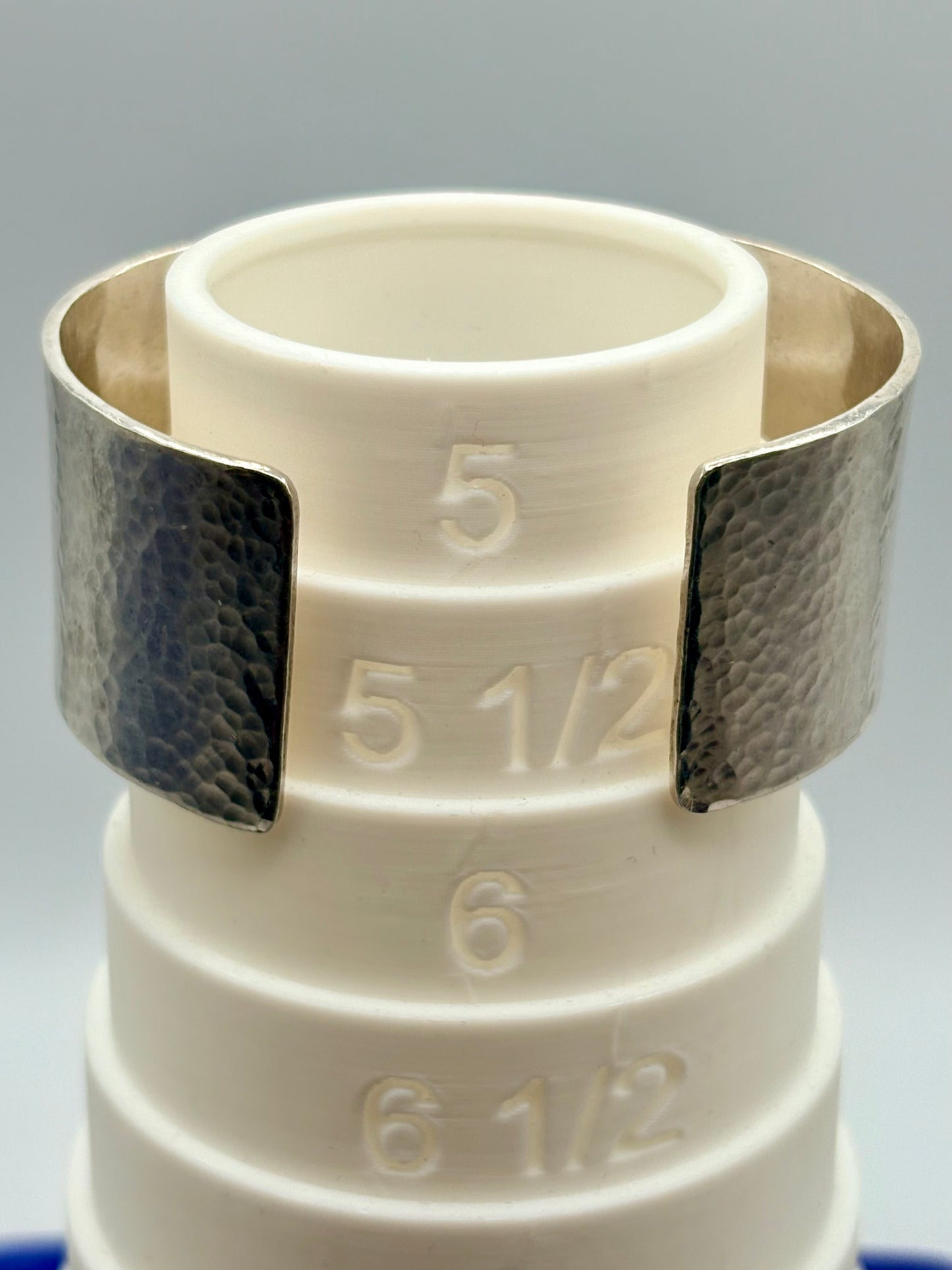 Sterling Silver Hammered Cuff Bracelet