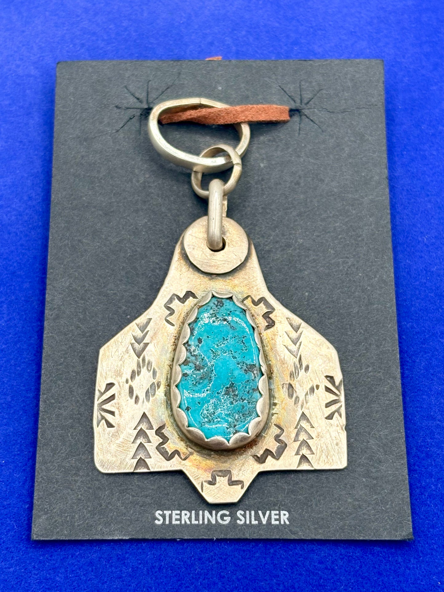 Sterling Silver Southwestern Turquoise NWT Pendant