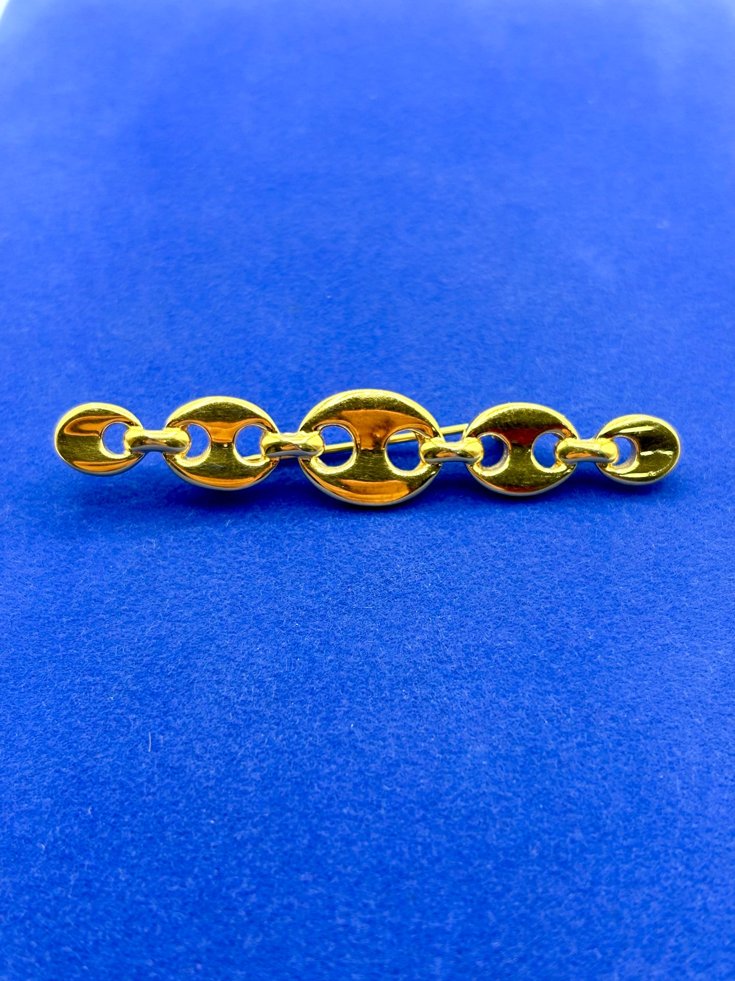 Vintage Gold Tone Monet Brooch