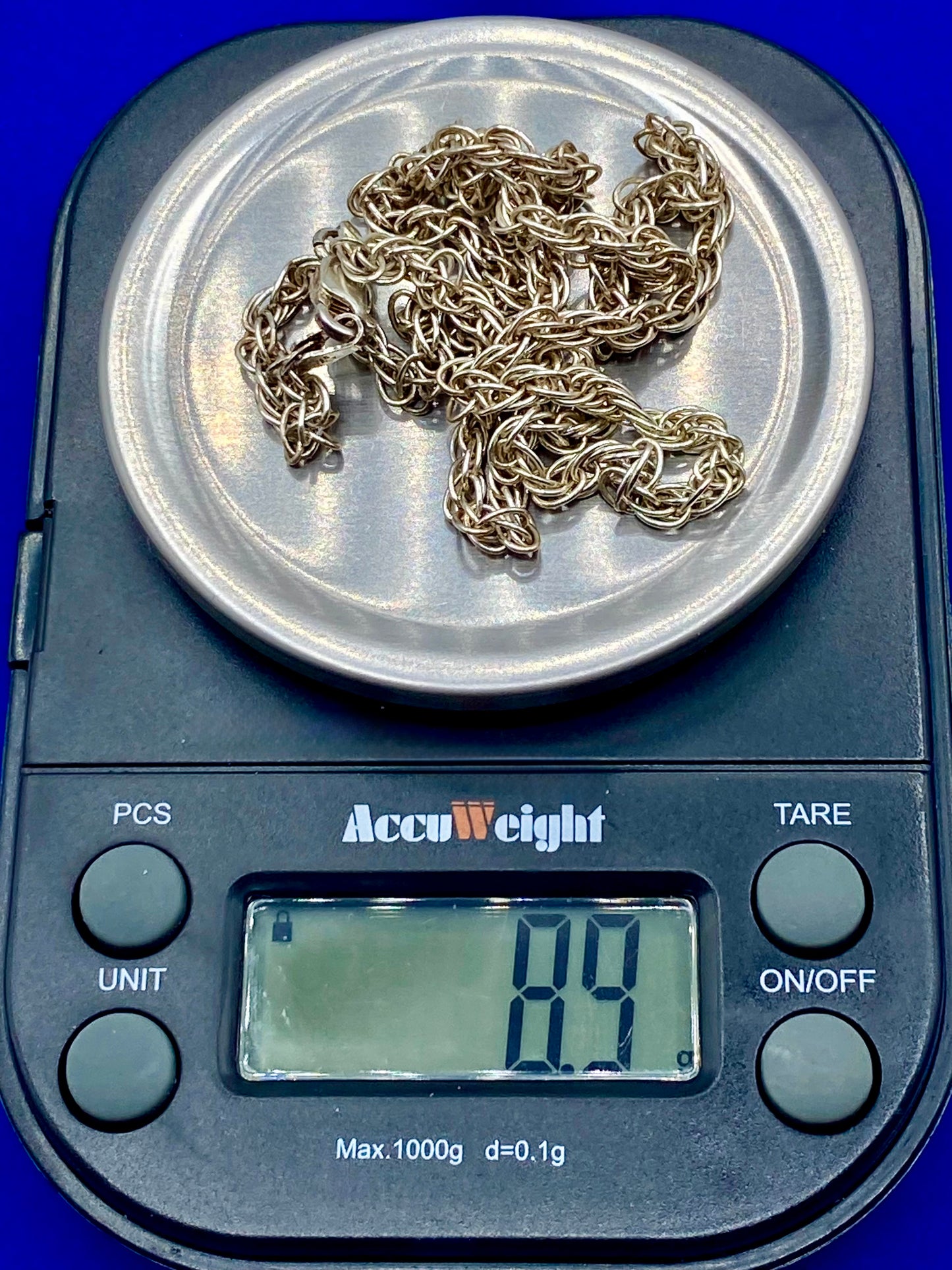 Sterling Silver Rope Chain