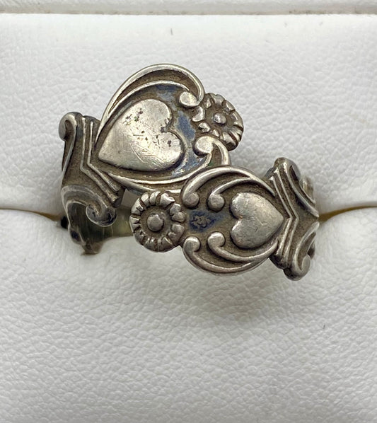 Vintage Avon Sterling Silver Key Ring