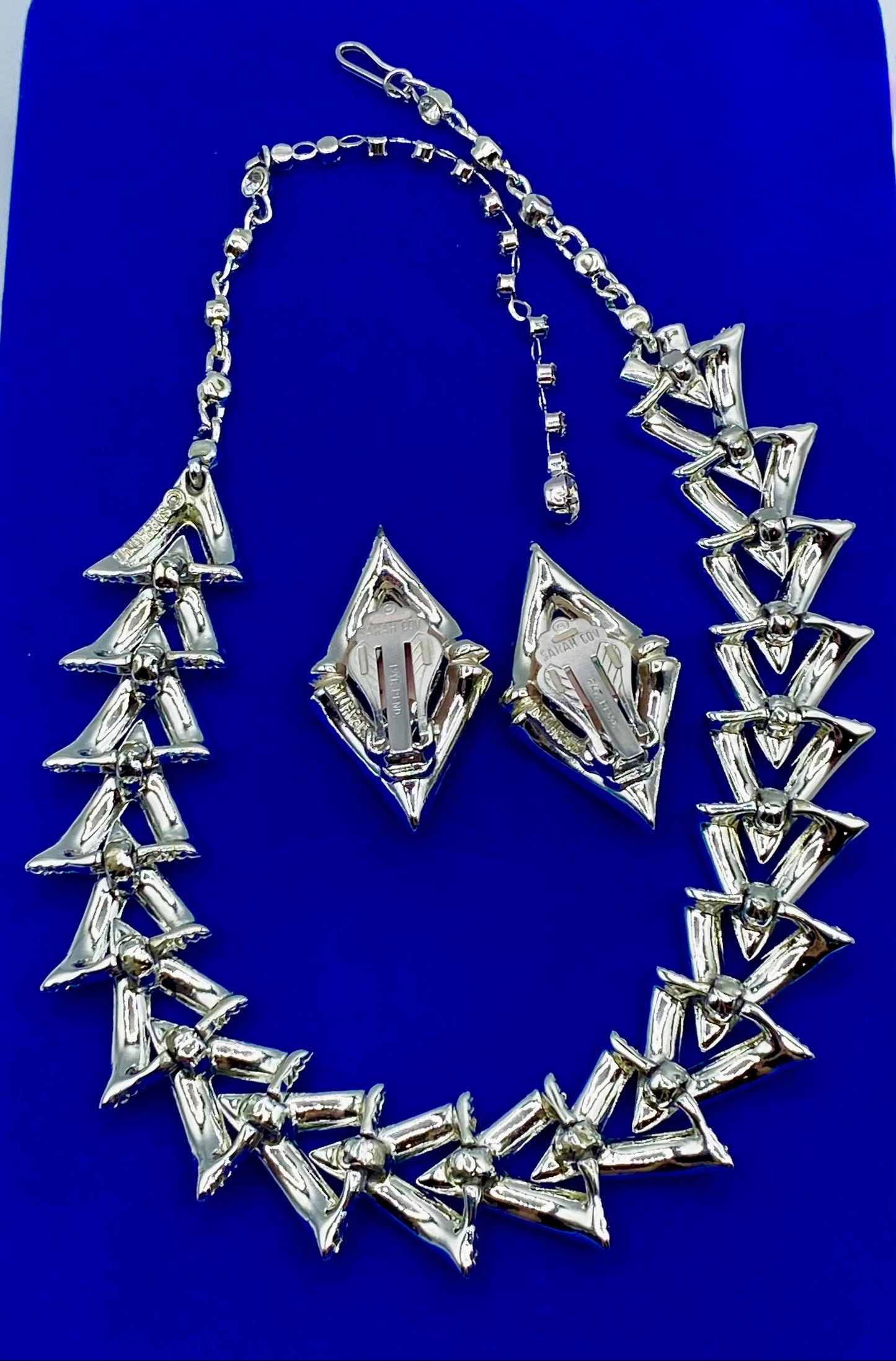 Vintage Silver Tone Sarah Coventry “Parisienne Nights” Jewelry Set