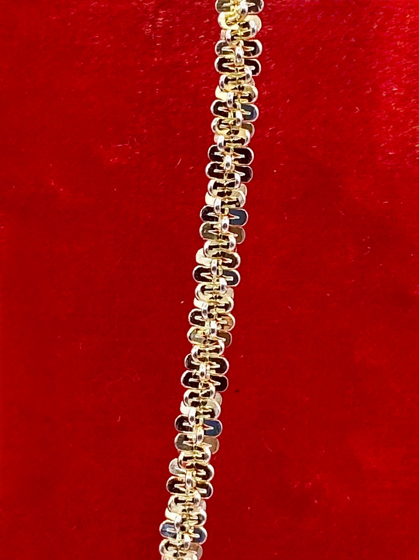 Sterling Silver Braided Twisted Rope Milor Italy Chain Necklace