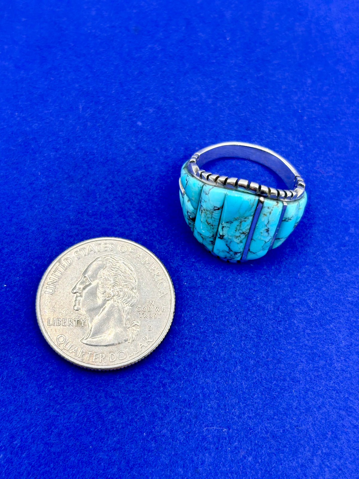 Sterling Silver Southwestern Turquoise Ring