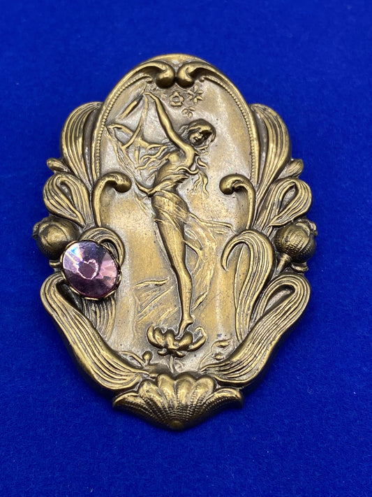 Art Nouveau Reproduction Brooch