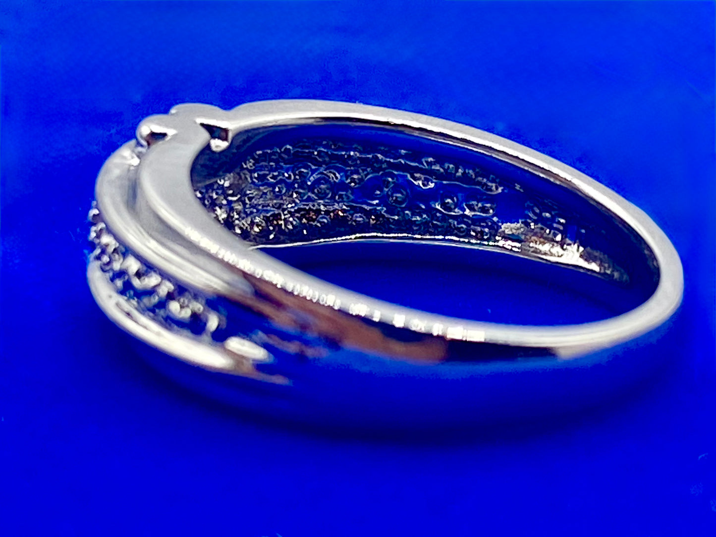 Sterling Silver Diamond Accent Ring