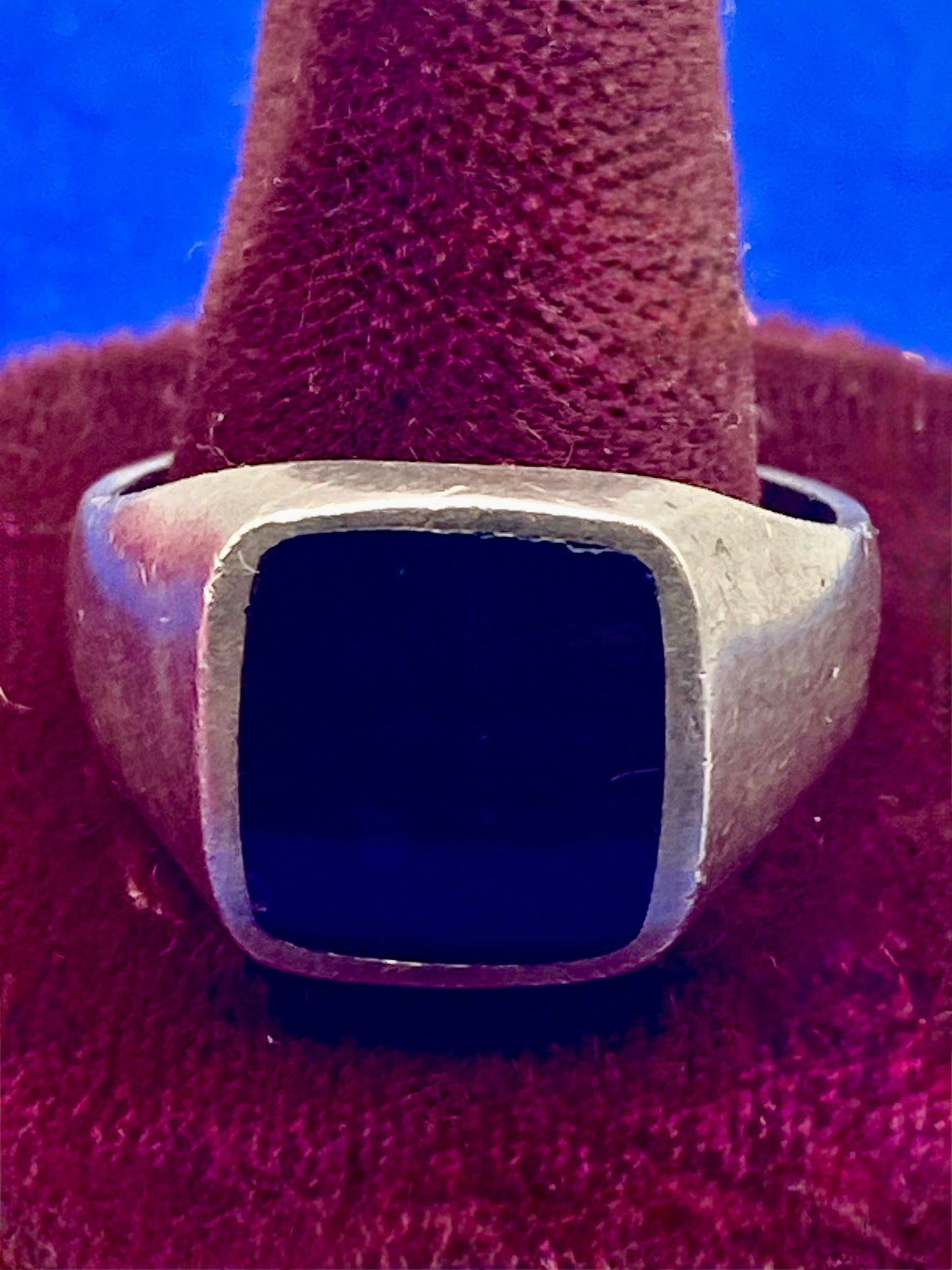 Sterling Silver Black Onyx Ring