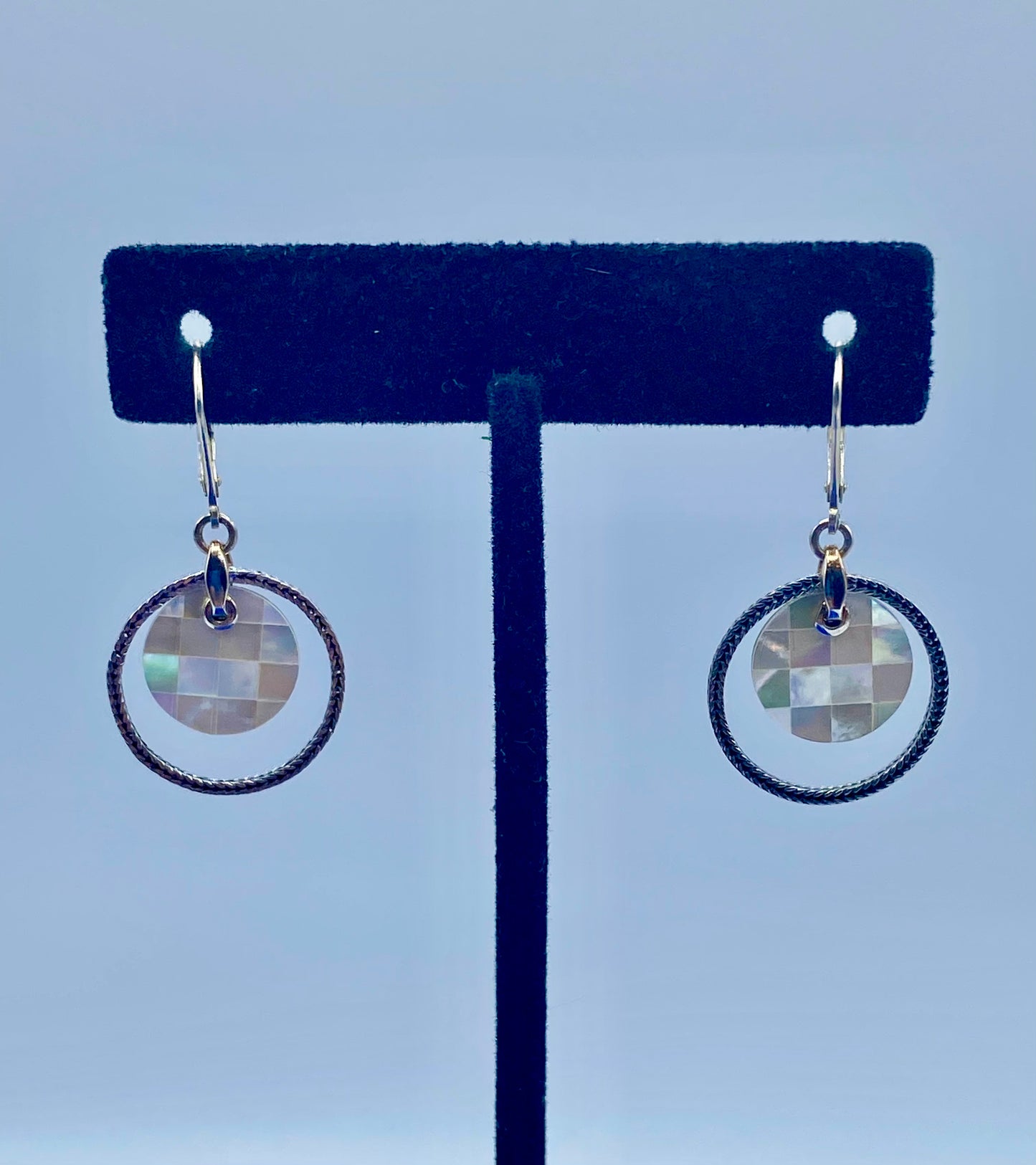 Sterling Silver MOP Ecclissi Earrings