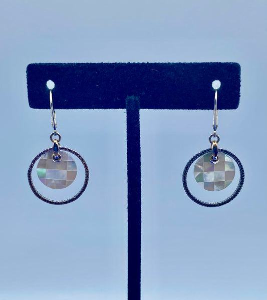 Sterling Silver MOP Ecclissi Earrings