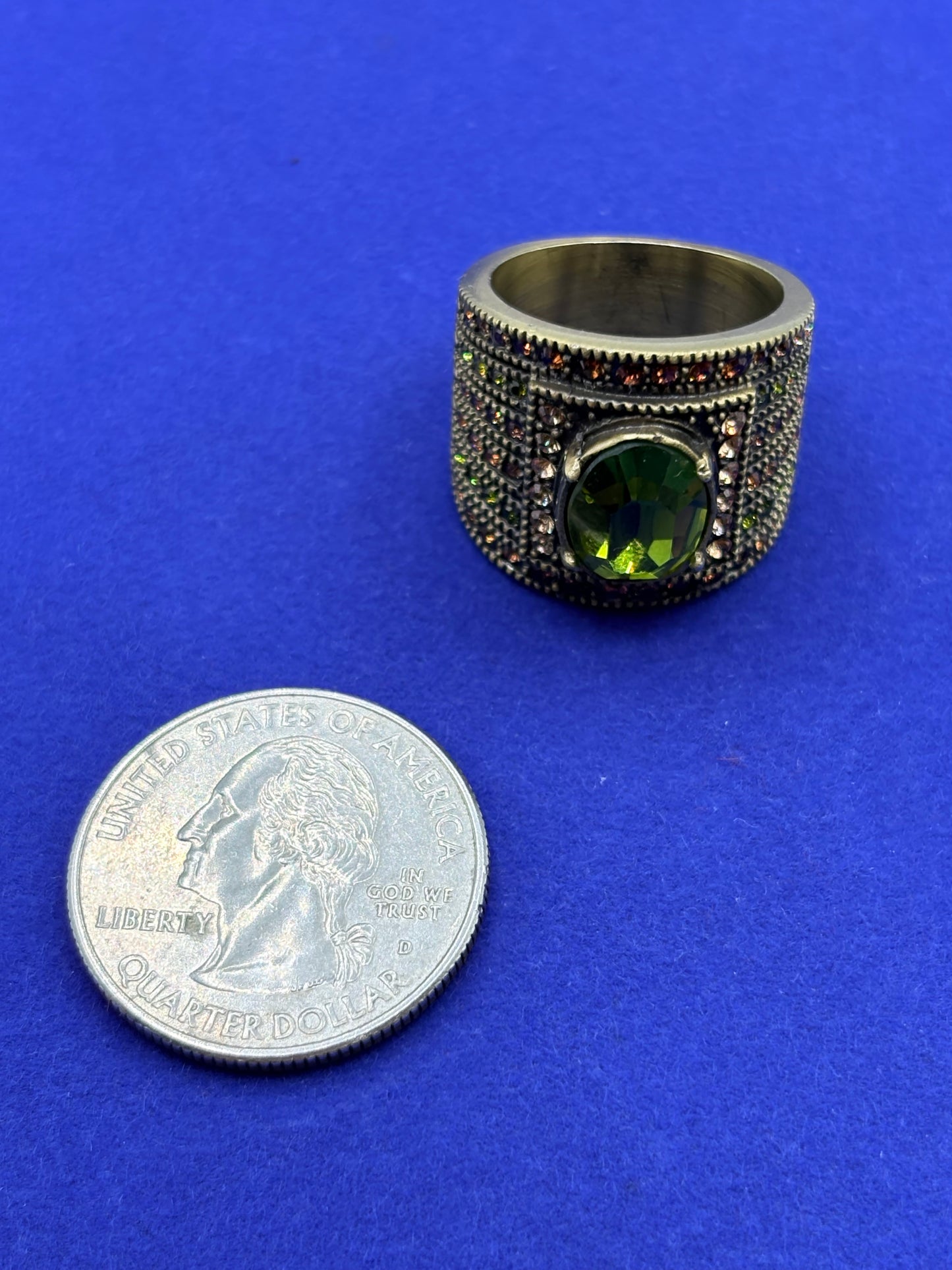 Heidi Daus Rhinestone Statement Ring