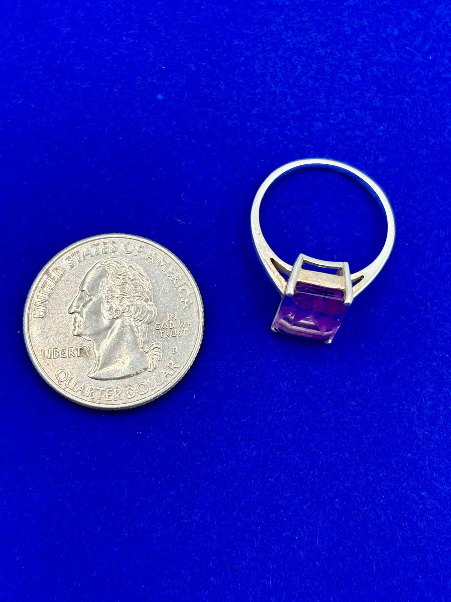Sterling Silver Amethyst Ring