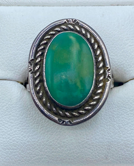 Sterling Silver Southwestern Turquoise Ring