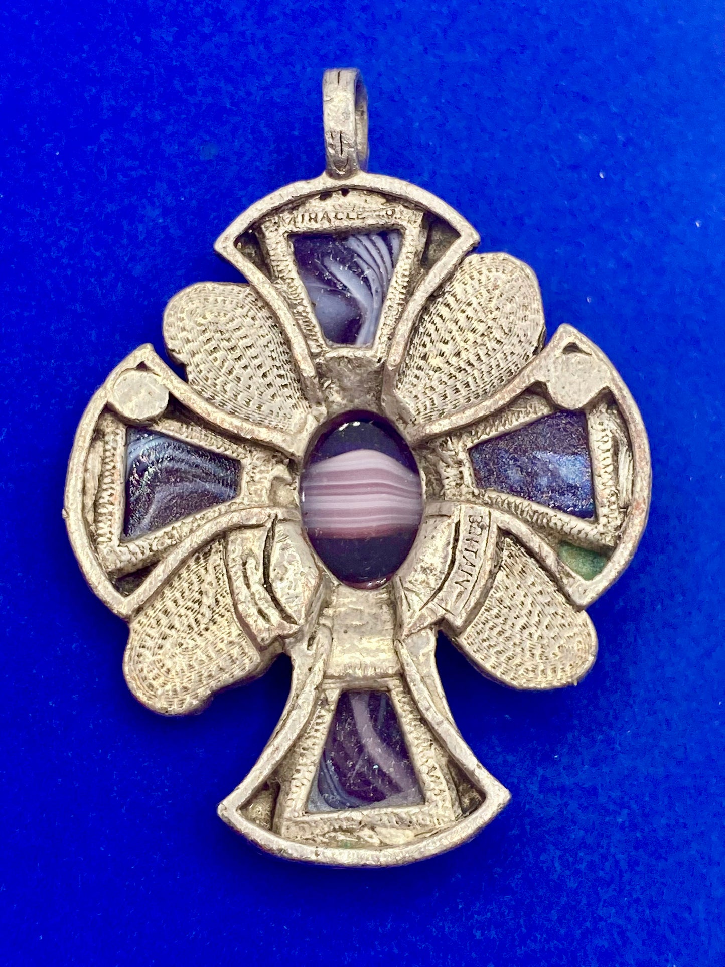 Vintage Miracle Celtic Cross Pendant
