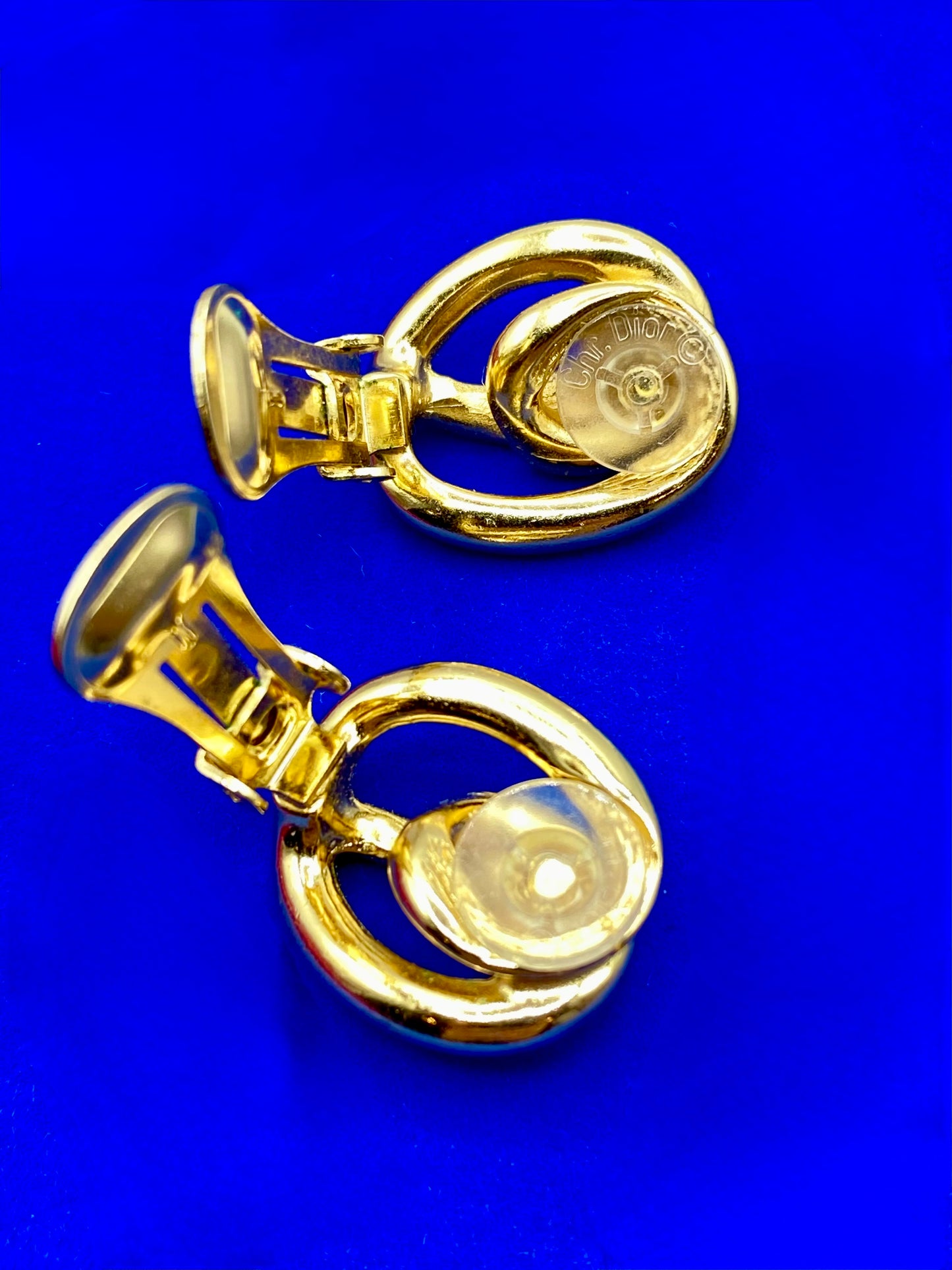 Vintage Christian Dior Crystal Earrings