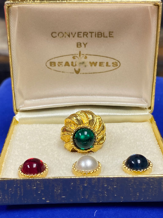 Vintage Beau Jewels Adjustable Ring