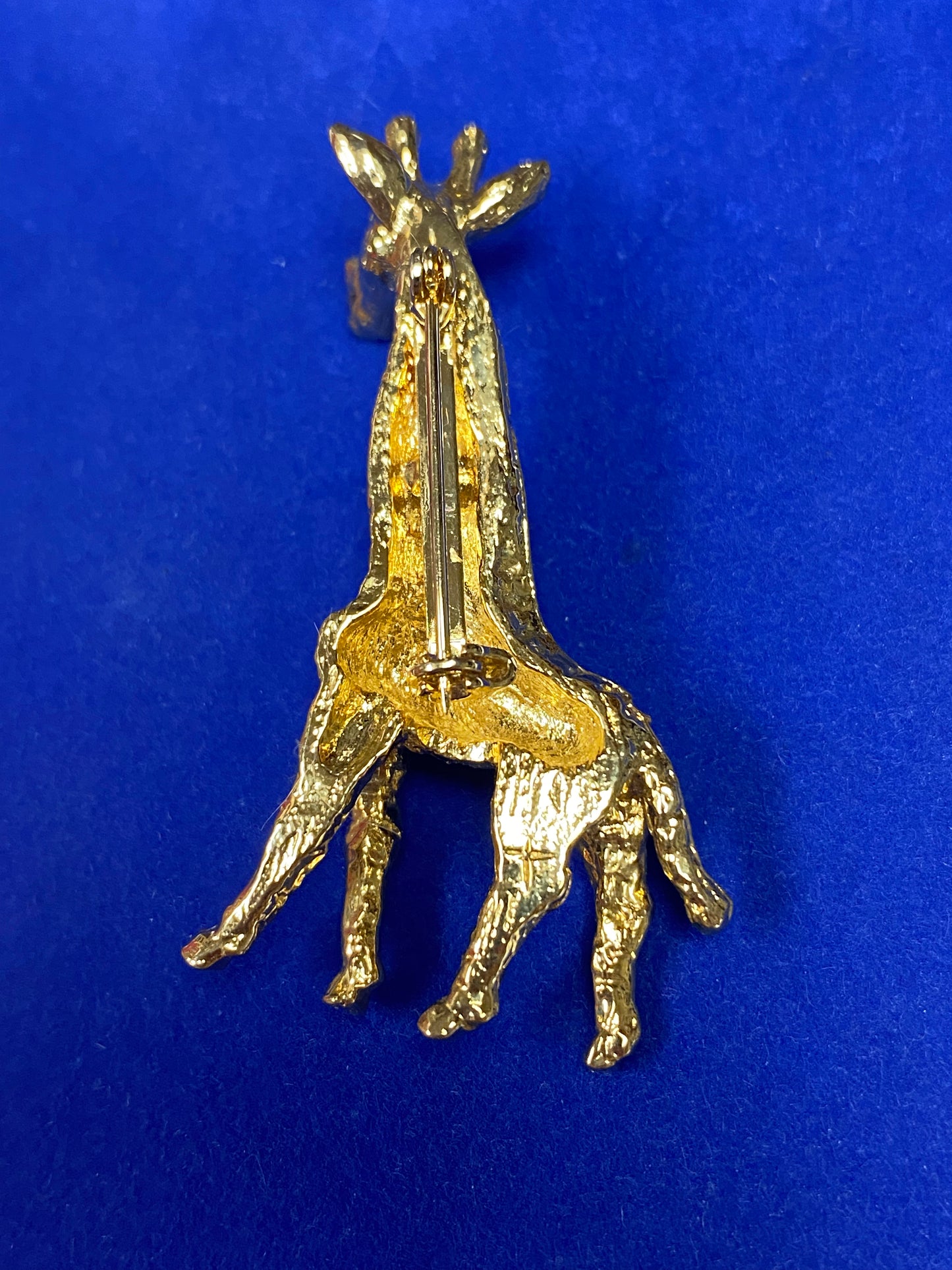 Giraffe Rhinestone Brooch