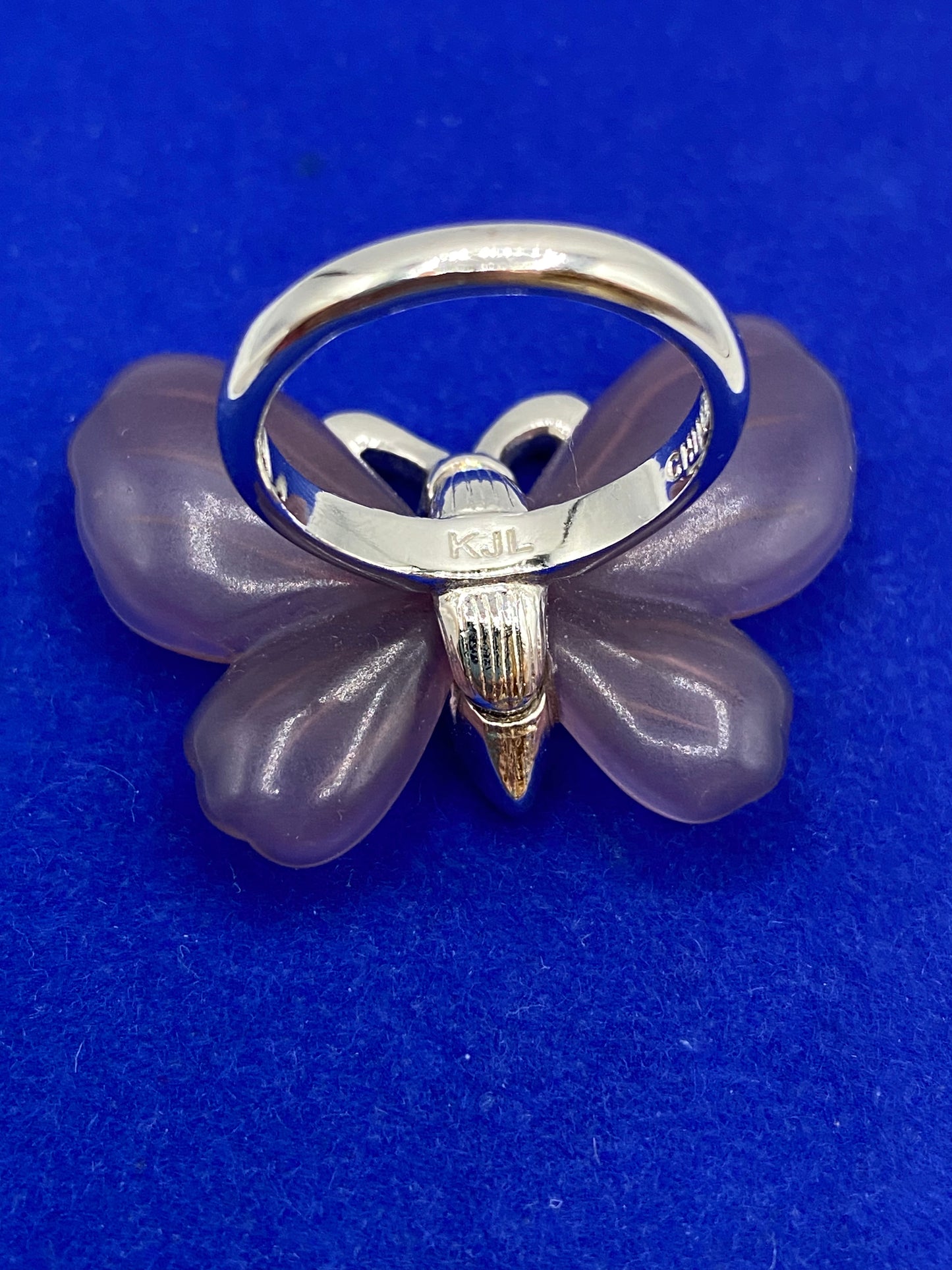 Vintage KJL Butterfly Ring