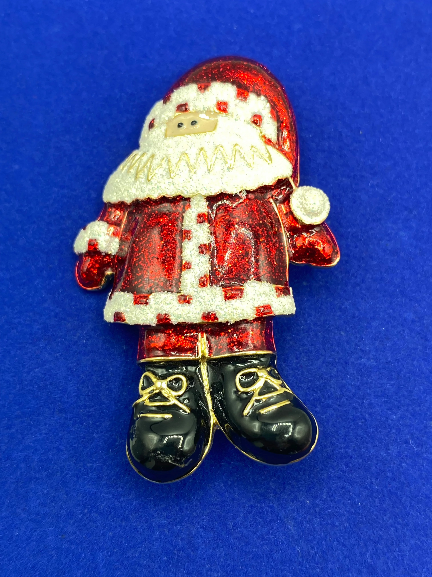 Vintage Danecraft Santa Brooch