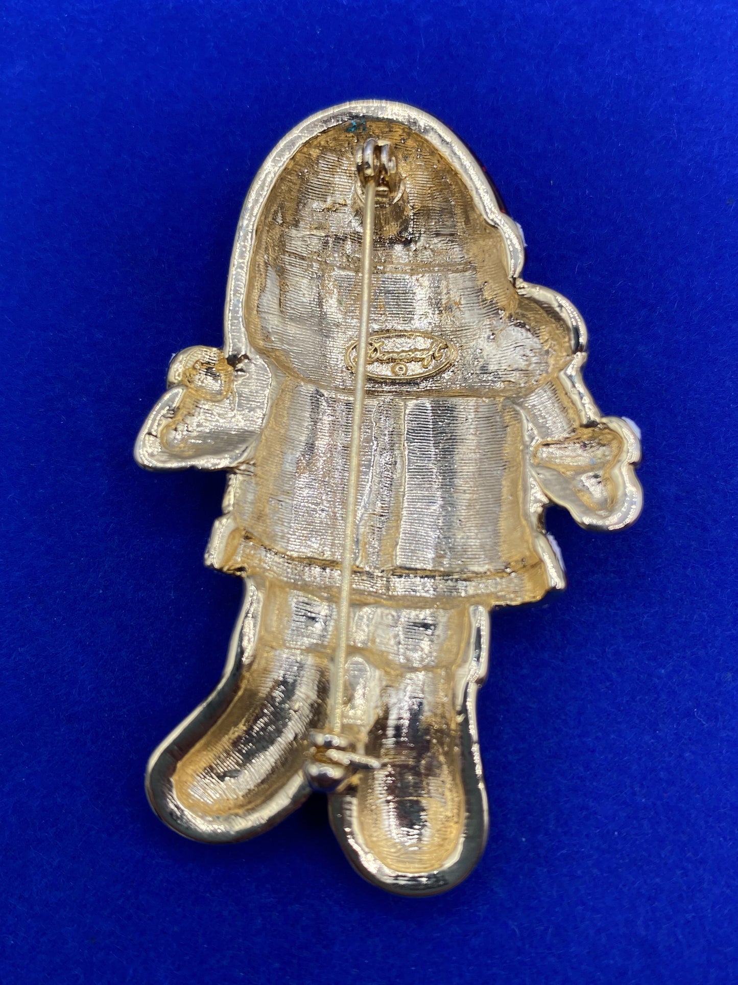 Vintage Danecraft Santa Brooch