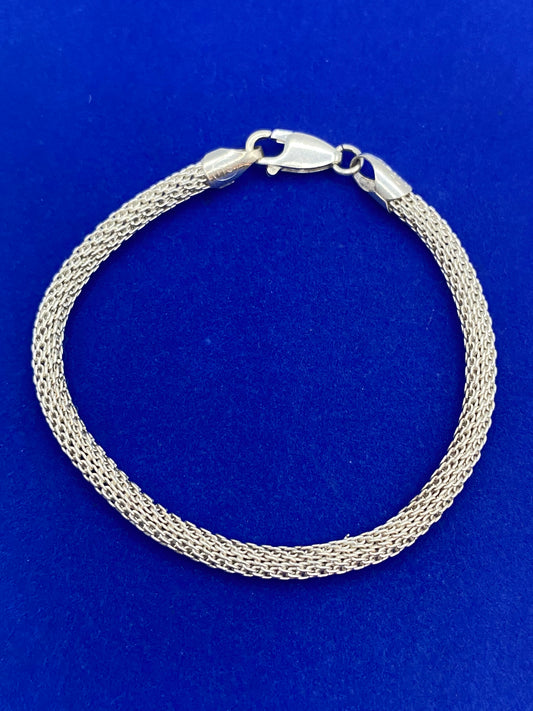 Sterling Silver Braided Bracelet