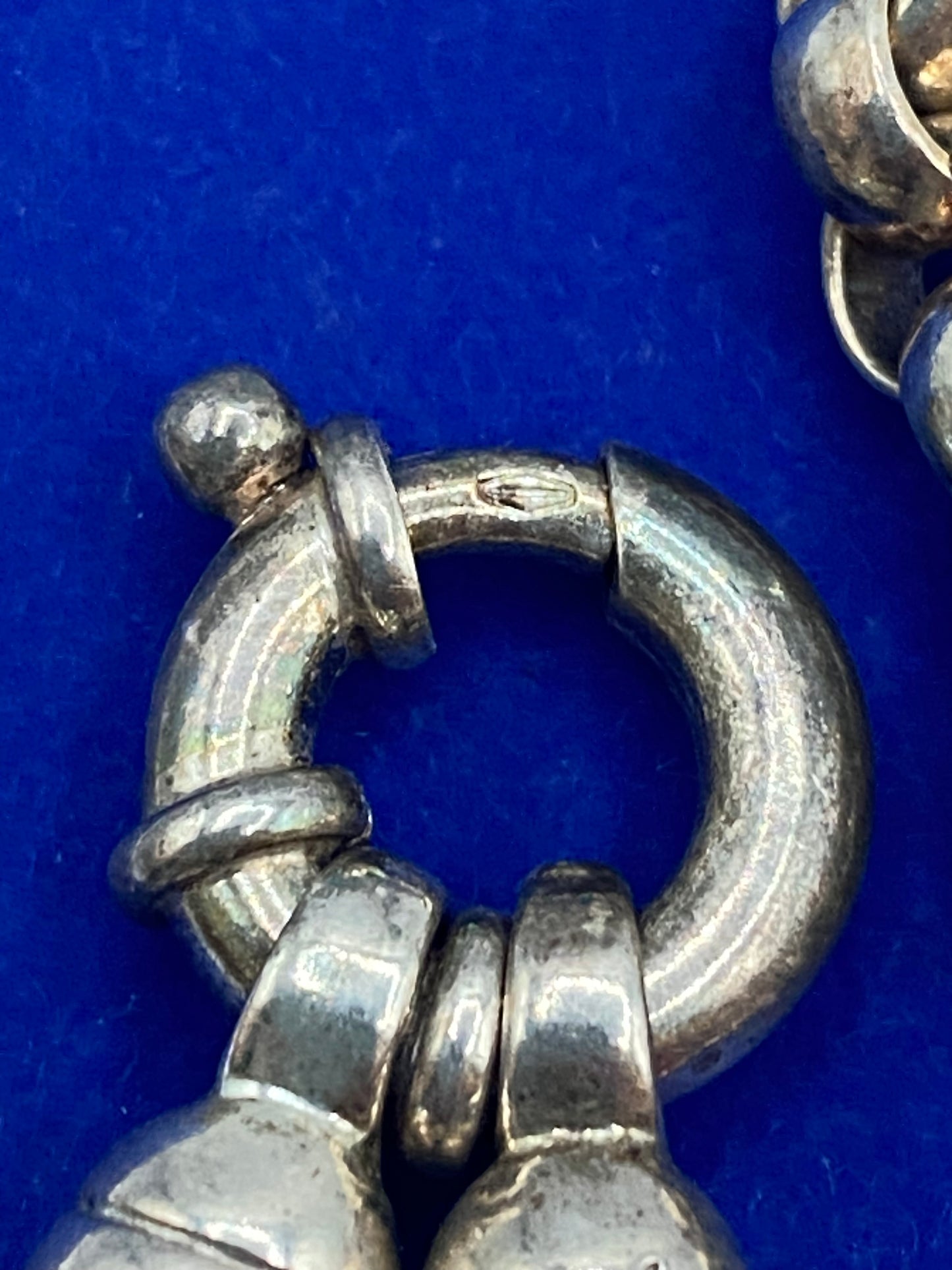 Sterling Silver Euro Bolt Chain