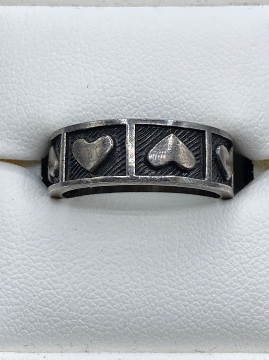 Sterling Silver Heart Ring