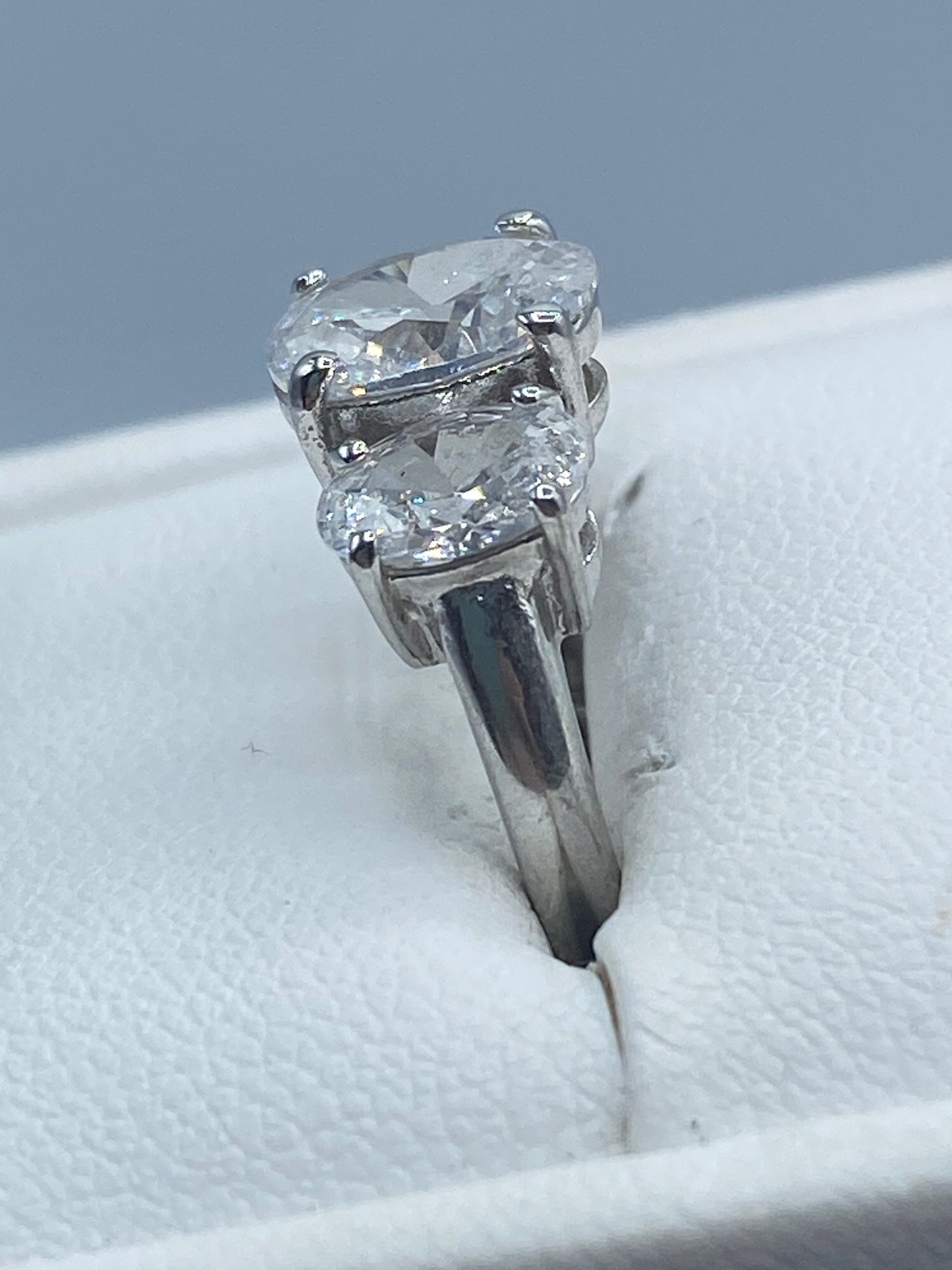 Sterling Silver CZ Ring