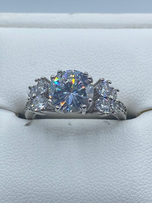 Sterling Silver CZ Ring