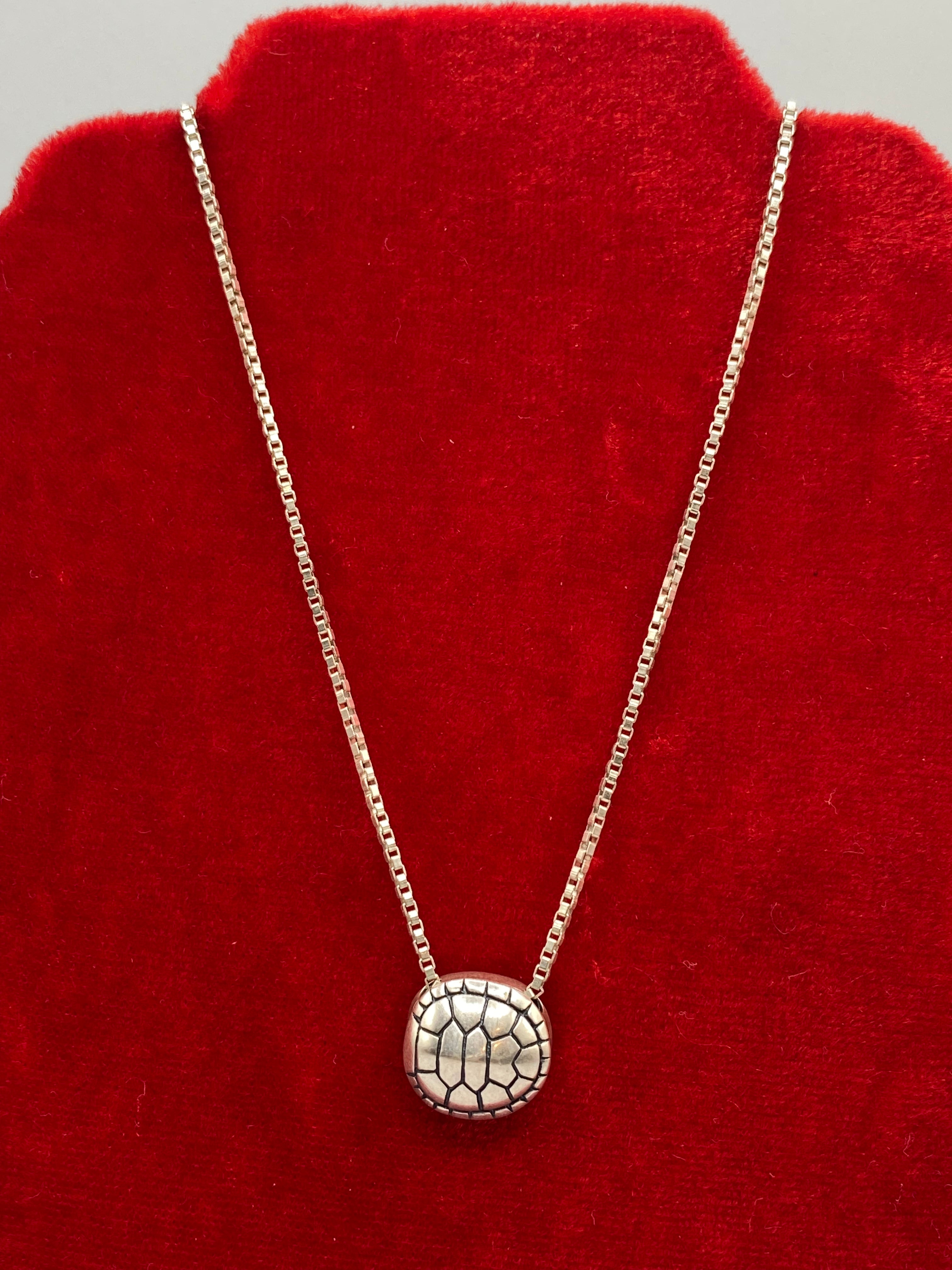 Sterling Silver Mignon Faget Turtle Shell Necklace – Heartland Picker