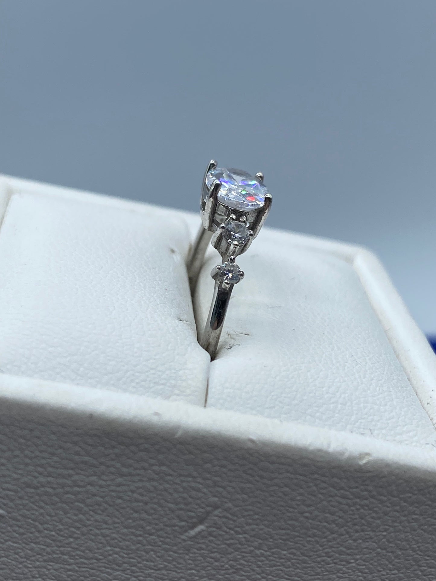 Sterling Silver CZ Ring