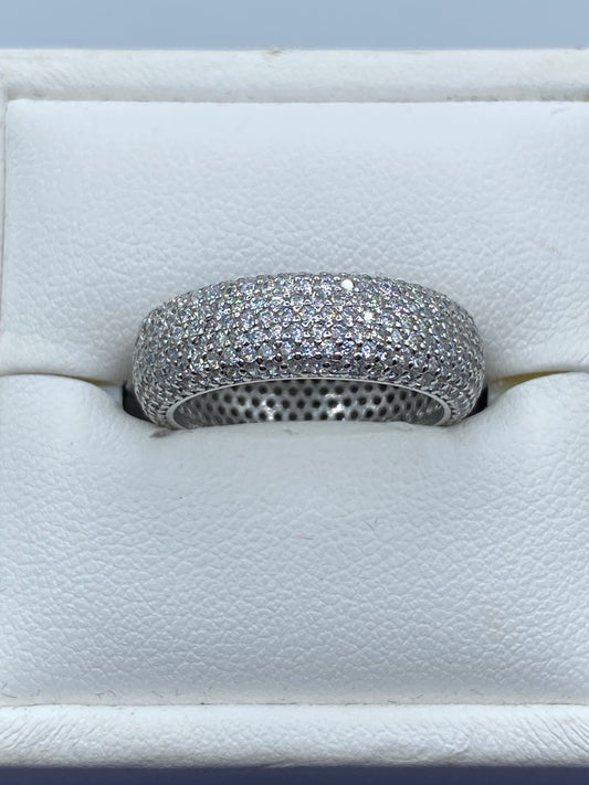 Sterling Silver CZ Ring
